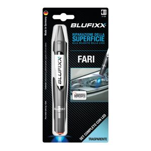 BLUFIXX Colla in cianoacrilato plastica rigida  10 Blister contenente penne con luce a led