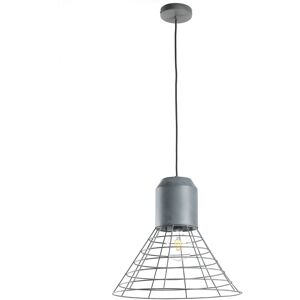 Leroy Merlin Lampadario Moderno Jerry grigio in ferro, D. 45 cm