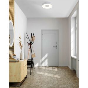 MANTRA Plafoniera moderno LED Coin, bianco Ø 38 cm, luce CCT dimmerabile, 2500 LM