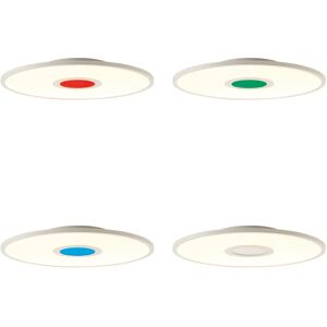 Brilliant Pannello LED Odella Ø 35 cm, rgb cct dimmerabilecct regolazione da bianco caldo a bianco freddo,