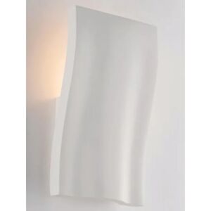 LUCE AMBIENTE DESIGN Applique moderno in gesso SOUL bianco