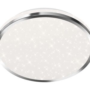 Leroy Merlin Plafoniera moderno LED Acorus, argento Ø 28 cm, luce naturale