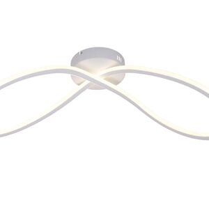 Leroy Merlin Plafoniera moderno LED Infinity, bianco 75x cm, luce CCT dimmerabile, 4500 LM