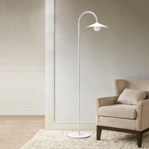 LUMICOM Lampada da terra CHAPEAU arco nero, H 185 cm, E27 MAX42W