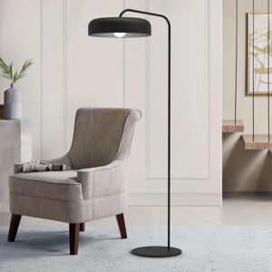 LUMICOM Lampada da terra Tuzzi arco nero, H 185 cm, E27 MAX42W