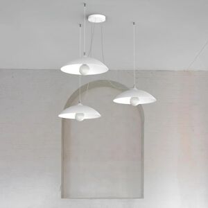 LUMICOM Lampadario Design Dream bianco/opaco , D. 40 cm, 3 luci,