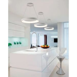 MANTRA Lampadario Moderno Niseko LED bianco, in acrilico, D. 45 cm, 2560 LM,