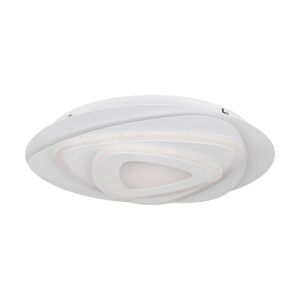EGLO Plafoniera LED Palagiano, bianco Ø 38 cm, luce naturale