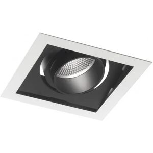 FAN EUROPE Incasso LED APOLLO antiriflesso nero con luce orientabile 30W luce naturale