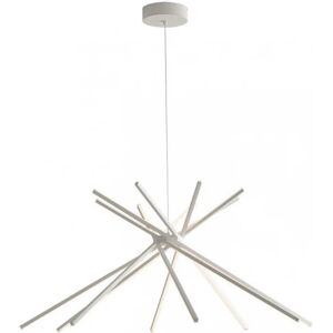 FAN EUROPE Sospensione SHANGHAI in alluminio bianco 56W 3000K (Luce calda)