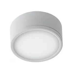 Intec Plafoniera LED KLIO rotonda in alluminio bianco 36W luce calda 21 cm.