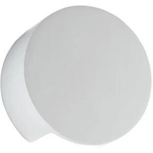 INTEC LIGHT Applique LEIRON in gesso bianco verniciabile 15,5x7 cm.