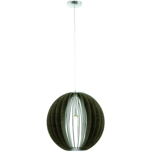 eglo lampadario boho cossano marrone , d. 50 cm,