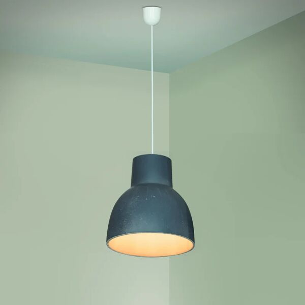 leroy merlin lampadario moderno studio grigio in ceramica, d. 30 cm