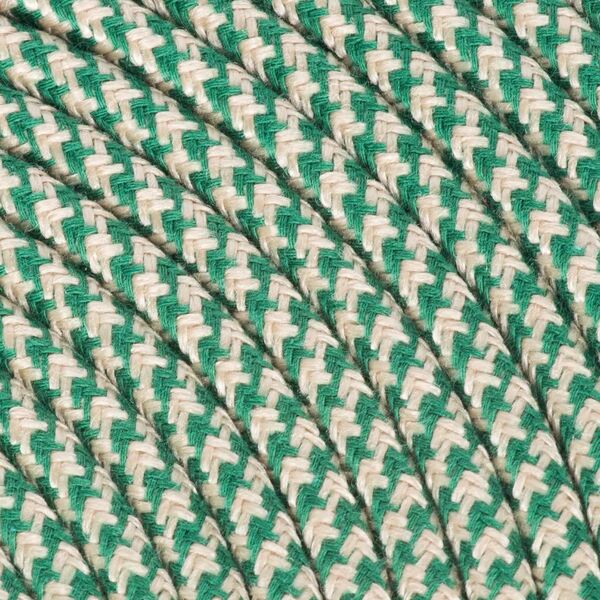 merlotti cavo tessile h03vv-f 2 x 0.75 mm² l 5 m  sabbia,verde