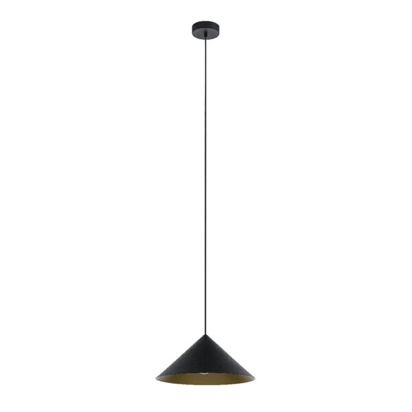 eglo lampadario design rubio oro, nero , d. 36 cm,