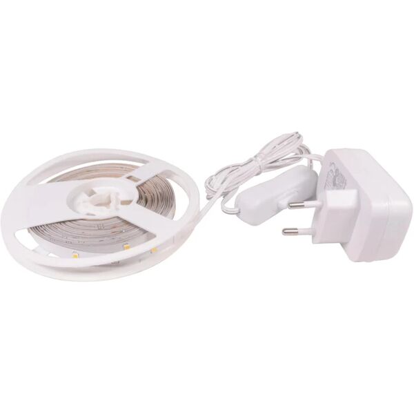 leroy merlin kit striscia led 5m luce bianco caldo 160lm