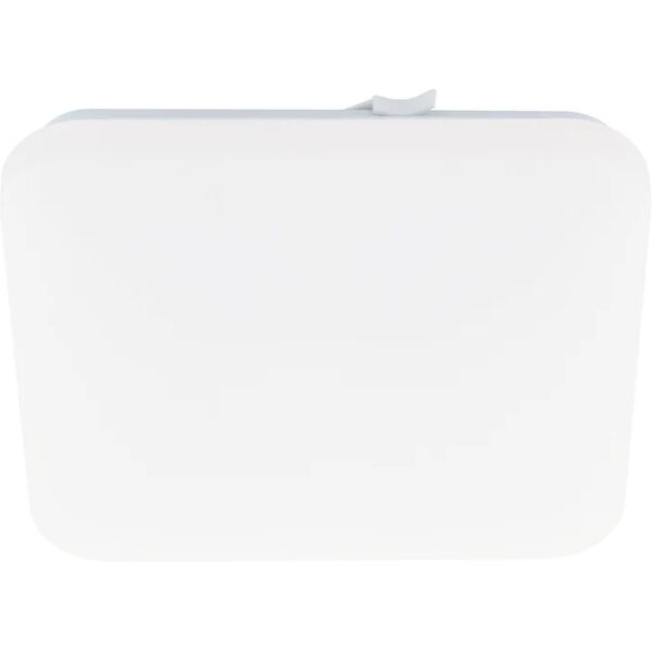 eglo plafoniera moderno frania led bianco33x33 cm,  2000 lm