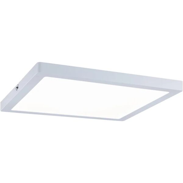 paulmann plafoniera moderno led plafoniera atria bianca 30x30 16,5w, bianco 30x cm, luce naturale