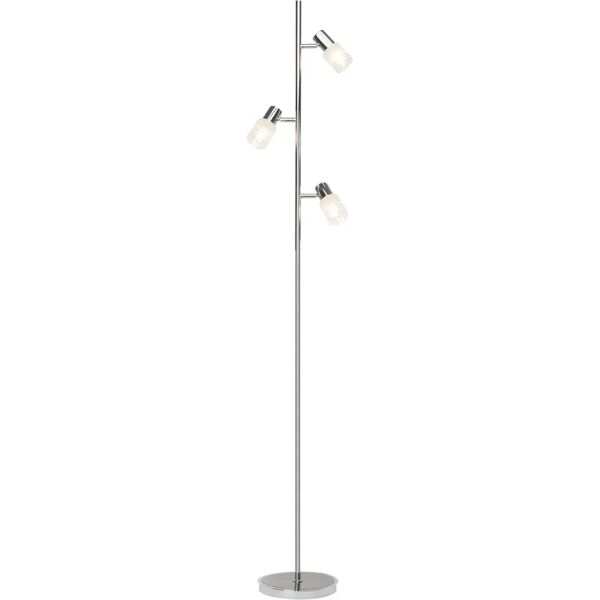 brilliant lampada da terra lea biancoh157.5cm 3 luci