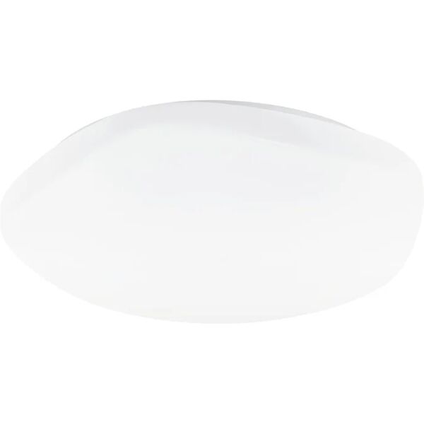 eglo plafoniera moderno totari-c led dimmerabile , in policarbonato, bianco d. 60 cm  5400 lm