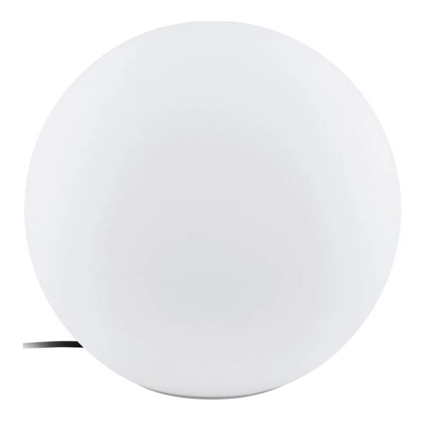 eglo sfera luminosa da esterno monterolo h 39 cm, luce rgb e27 806lm ip65