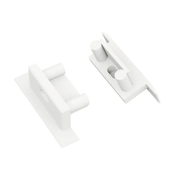 leroy merlin tappo per profilo basic incasso, bianco, 2 pezzi