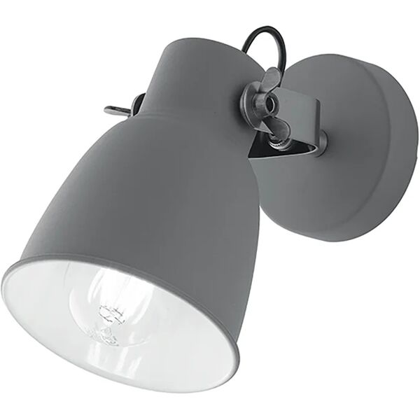 luce ambiente design faretto decorativo senza fonte luminosa 1 luci legend grigio e27