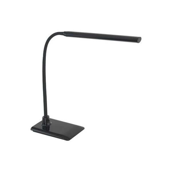 eglo lampada da scrivania led laroa nero bianco