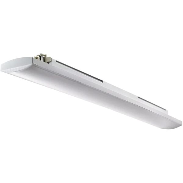 leroy merlin plafoniera led per garage stagna smart 3, luce bianco naturale, 80 cm, 1 x 50w 4300lm ip67