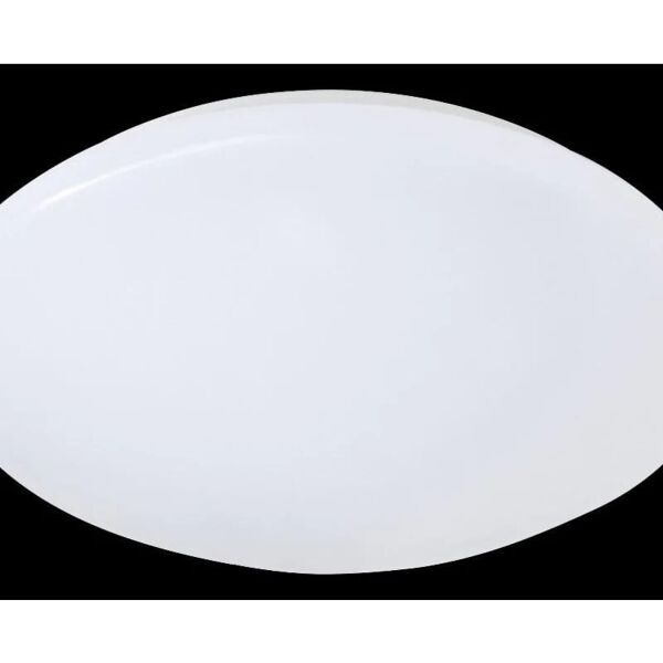 reality plafoniera moderno led putz ii, bianco Ø 30 cm, luce calda, 1100 lm