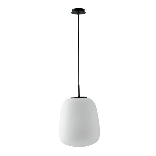 luce ambiente design lampadario neoclassico tolomeo bianco in ferro, d. 39 cm,