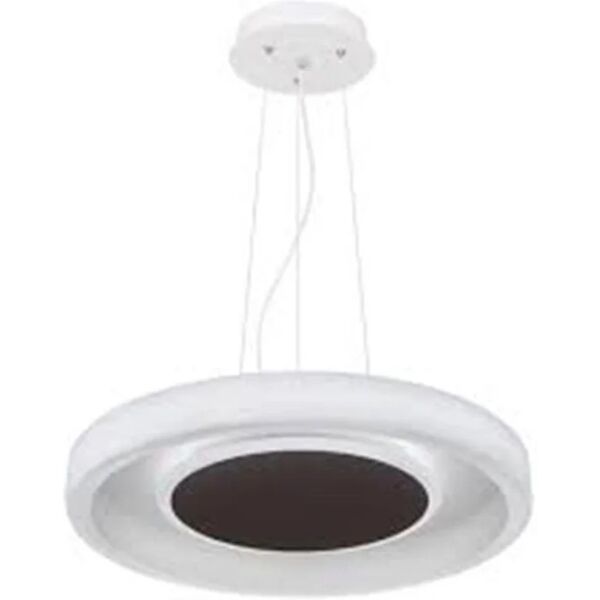 leroy merlin lampadario moderno goffi led opale, in acrilico, 2400 lm