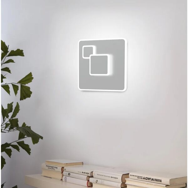 eglo applique led design cadegal bianco