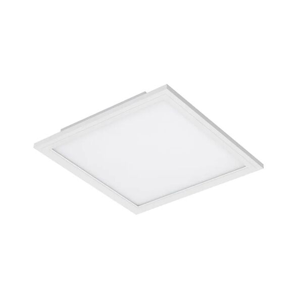leroy merlin plafoniera design led simple, bianco 29.5x29.5 cm, luce naturale