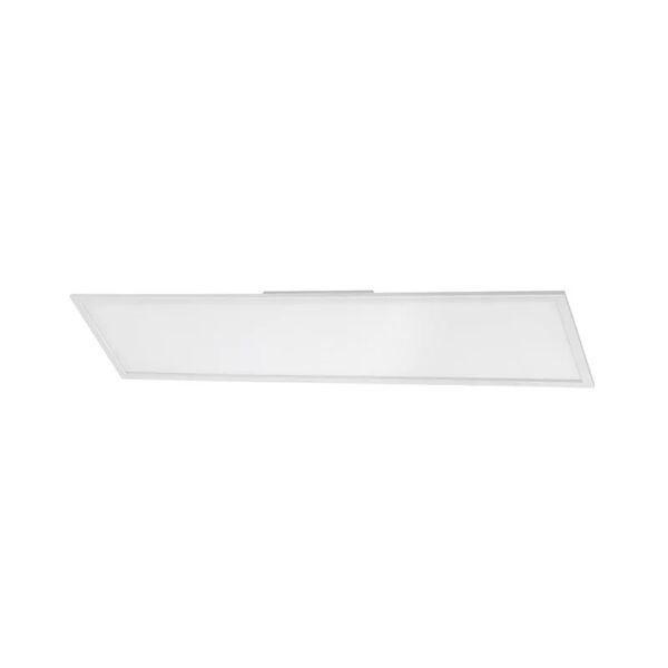 leroy merlin plafoniera design led simple, bianco 119.5x29.5 cm, luce naturale