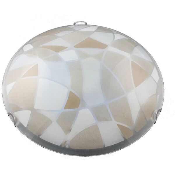 leroy merlin plafoniera neoclassico led mosaico Ø 30 cm, luce naturale, 1115 lm