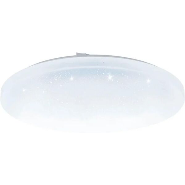 eglo plafoniera moderno led frania connect, bianco Ø 40 cm, luce calda