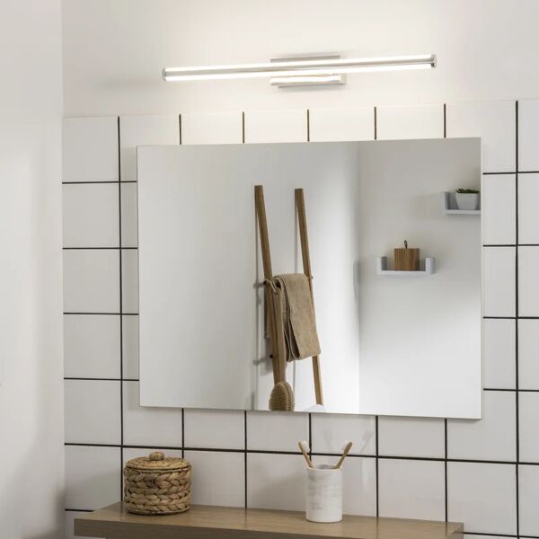 inspire applique led bagno moderno up&down grigio