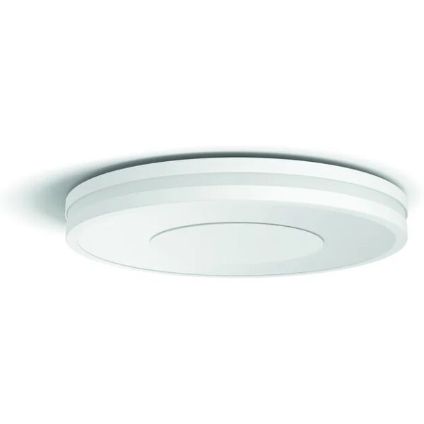 philips plafoniera moderno led being, bianco Ø 34.8 cm, luce cct dimmerabile, 2400 lm