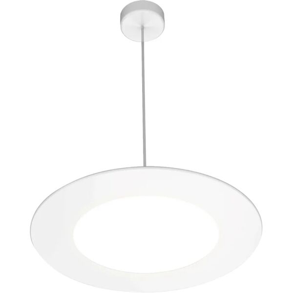 leroy merlin lampadario neoclassico febe led bianco, d. 39 cm, 2100 lm