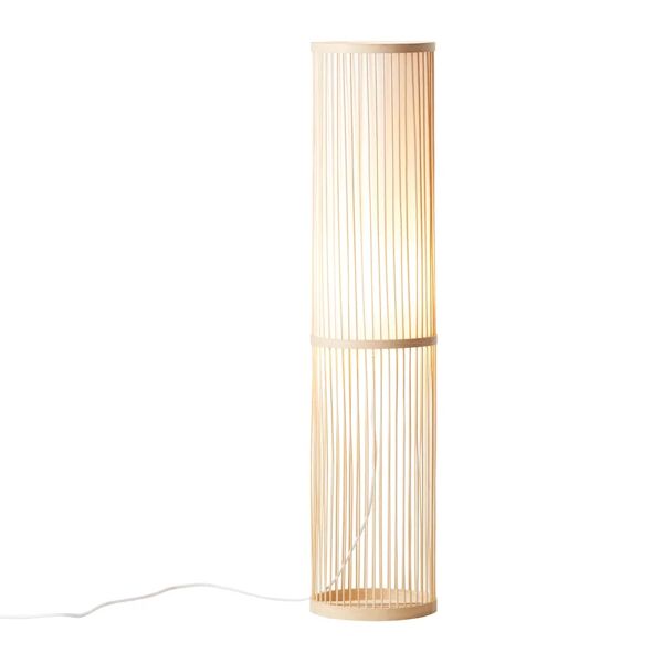 brilliant lampada da terra nori beige bamboo, h 90.5 cm, e27