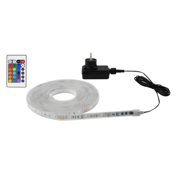 leroy merlin kit striscia led 5m luce rgb multicolore striscia rgb, nessuna preoccupazionelm