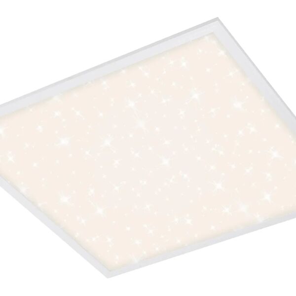 leroy merlin pannello led pallas 60x60 cm, bianco naturale bianco