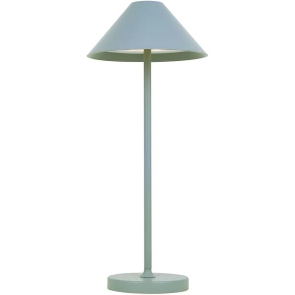 leroy merlin lampada da esterno senza fili liberty silver h 35 cm, in alluminio, luce bianco caldo, led