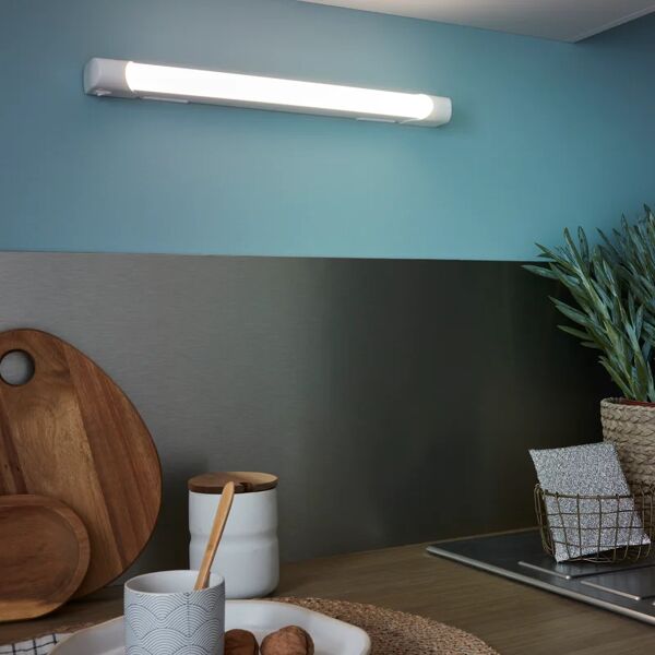 inspire reglette con fonte luminosa led per sotto il mobile moss, luce bianco, 57.9 cm, 1 x 7w 970lm