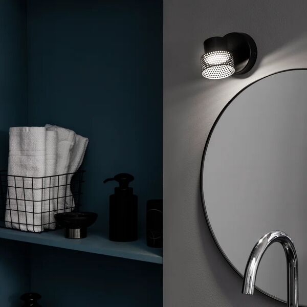 inspire faretto decorativo con fonte luminosa led yamba nero, 3w