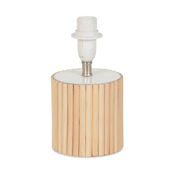 corep base per lampada da terra riva natural, h 18.5 cm, e14 max40w n/a