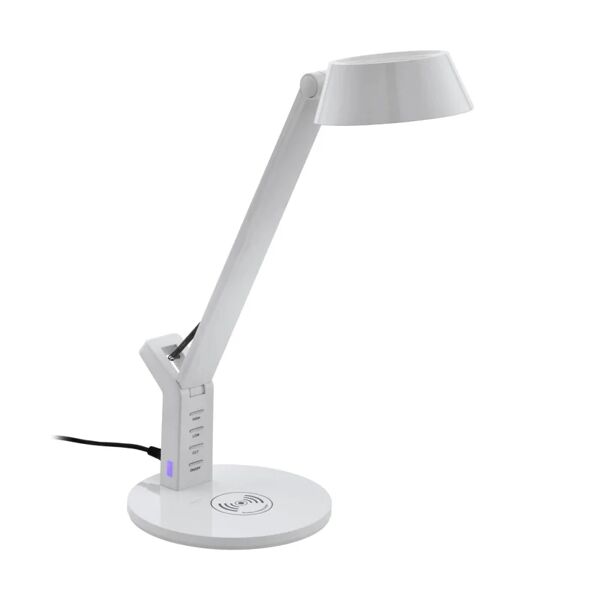 eglo lampada da tavolo led banderalo bianco bianco