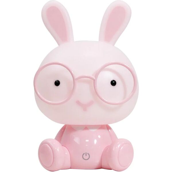 leroy merlin lampada da comodino led bunny rosa naturale dimmerabile